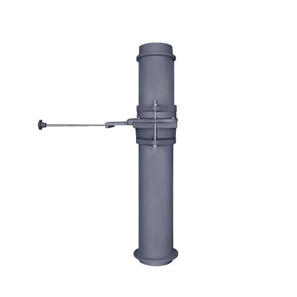 Чугунный шиберный модуль 150/1000